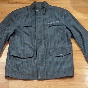 VERSACE COUTURE JACKET BLUE